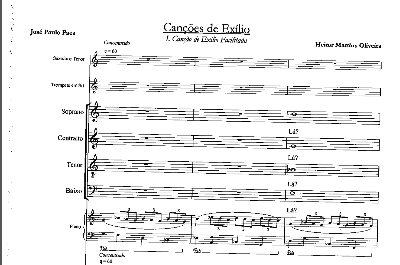 Canções de exílio