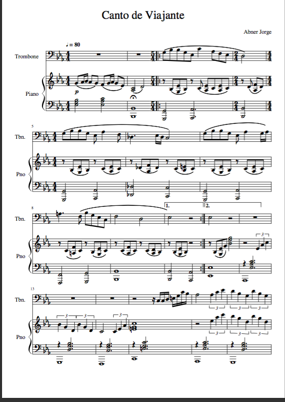 Canto de viajante
